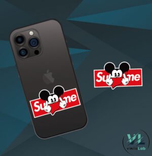 a Supreme Mickey