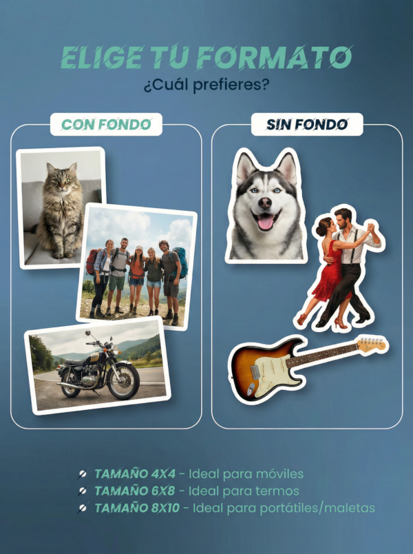 Personalizados 🎨 ¡Tu sticker personalizado!