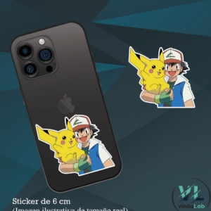 Pikachu & Ash Compañeros