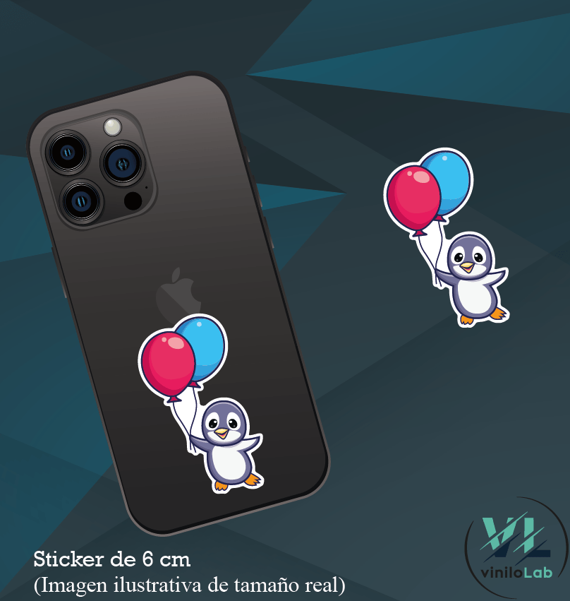 Pingüinos globos