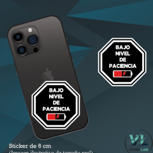 Bajo nivel de paciencia