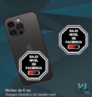 Bajo nivel de paciencia