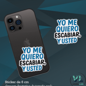 Yo me quiero escabiar