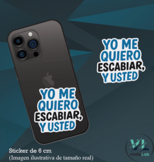 Yo me quiero escabiar