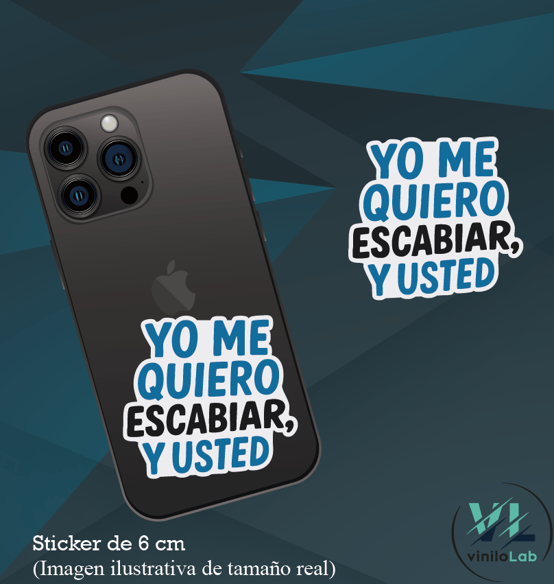 Yo me quiero escabiar