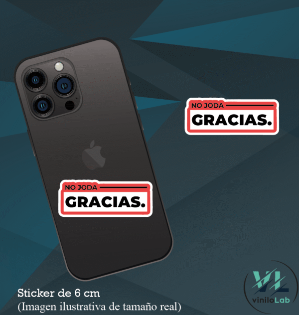 No jodas, gracias
