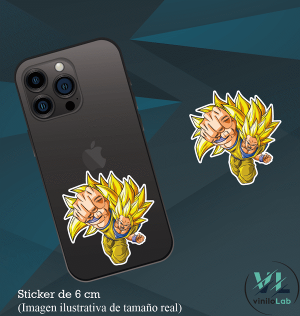 1Goku Super Saiyan 3 Puño de Poder@2x-8 Goku Super Saiyan 3 Puño de Poder