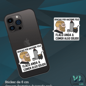 Gracias por hacerme feliz