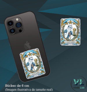 1carta julian @2x Sticker Carta Julian Alvarez Campeon - Vinilo