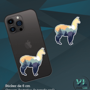 Silueta llama