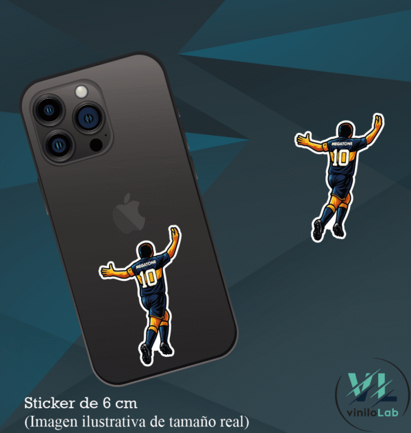 Riquelme Espaldas Festejo