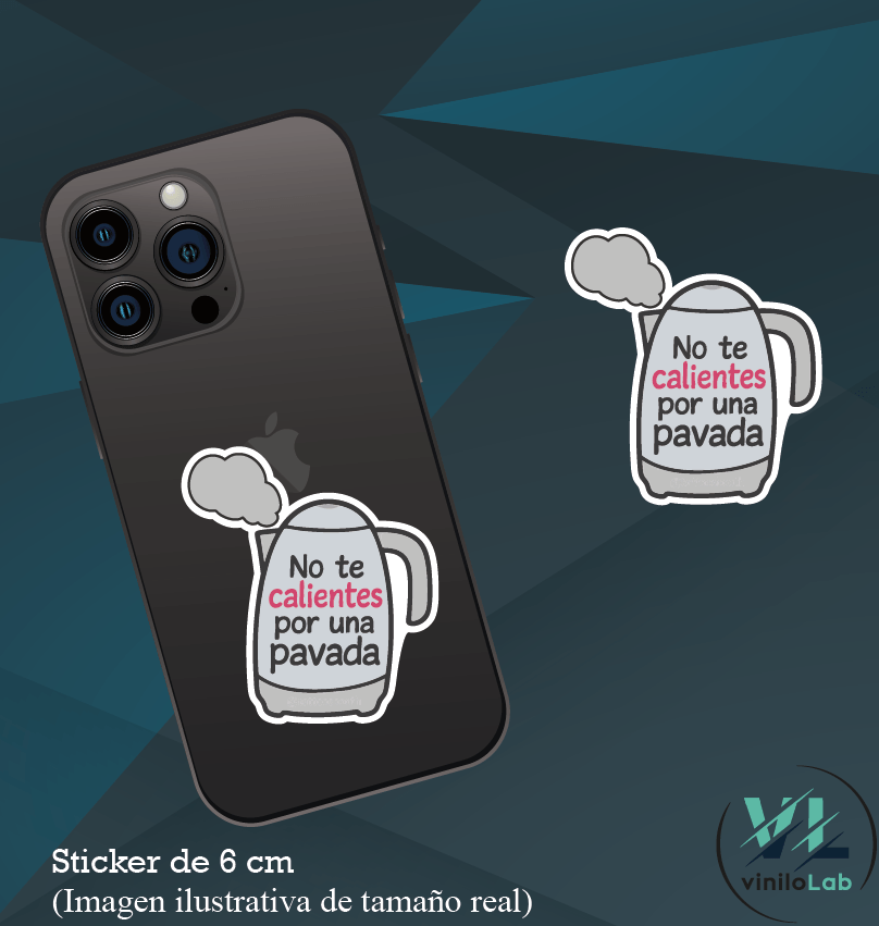 No te calientas por una pavada