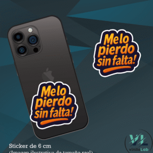 Me lo pierdo sin falta