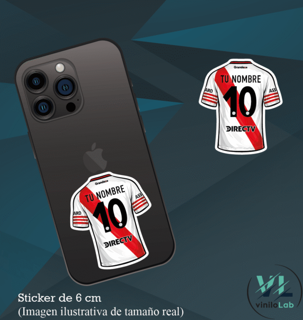 Camiseta River Titular Personalizada