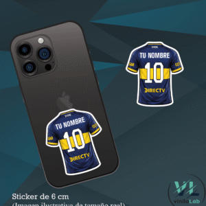 Camiseta Boca Titular Personalizada